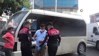  Vatandaşa maske ve sosyal mesafe denetimi