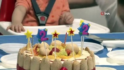  Yapışık ikizler Derman ve Yiğit ikinci yaş günlerini ayrı kutladı