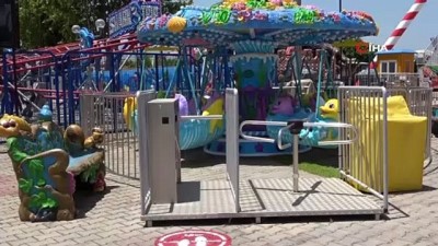 isaf -  30 milyon liraya mal olan 90 metre yükseklikteki dönme dolap yasağın kalkmasını bekliyor Videosu