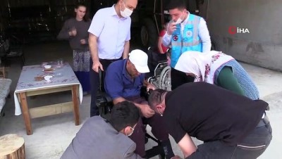  Fedakar anne oğlu için istemişti, başkan aracı teslim etti