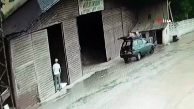  Kablo hırsızları kamerada