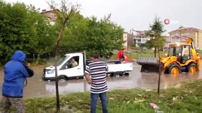  Kütahya Domaniç'i yine dolu ve sel vurdu