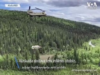 helikopter - Ünlü Otobüs Turistleri Korumak İçin Kaldırıldı Videosu