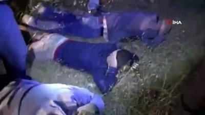  2 bin yıllık toplu aile mezarını tahrip edenler şüpheliler suçüstü yakalandı