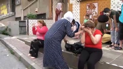  Bina sakinleri kendilerini panikle dışarı attı, mahalle geçişlere kapatıldı