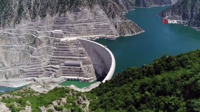  Deriner Barajı yüzde 77 doluluk seviyesine ulaştı