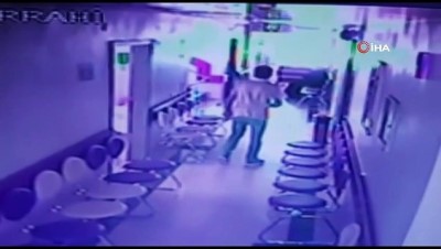  Hastanelerden cep telefonu çalan hırsız kamerada