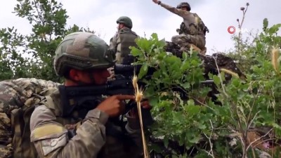  MSB, Pençe-Kaplan Operasyonu'nda görev yapan komandoların görüntüsünü paylaştı