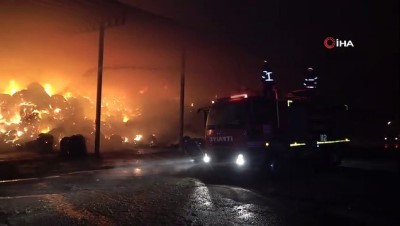  Niğde’de hayvan çiftliğinde yangın