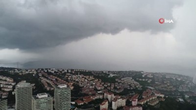  Yağmur bulutlarının gelişi böyle görüntülendi