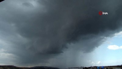  Büyükçekmece çevresinde yağış yeniden başladı