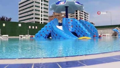 irak -  Çocuklar hijyen önlemleri eşliğinde Atakum Aqua Park’ta eğlenebilecek Videosu
