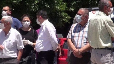 hastane bahcesi -  Covid-19 testi pozitif çıkan Başkan Bozdoğan’ın tomografi sonucu iyi Videosu