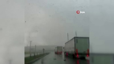 siginma -  Hortuma yakalanan sürücünün zor anları kamerada Videosu