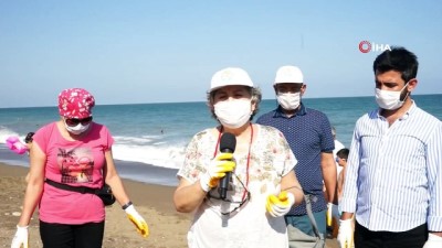akarca -  Vatandaş kolları sıvadı, 3 haftadır sahili temizliyor Videosu