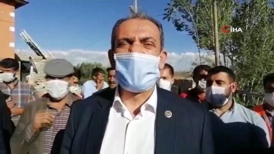  Başkan Tanış deprem bölgesinde