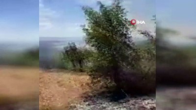 helikopter -  Denizli’de ormanlık alandaki yangında 50 hektar zarar gördü Videosu