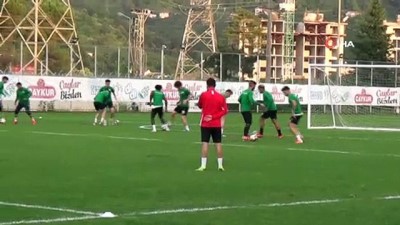 Giresunspor, Adana Demirspor maçı hazırlıklarını sürdürüyor