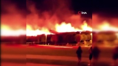  Bornova’da otluk alanda yangın