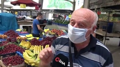 irak -  Koronavirüs tedbiri nedeniyle açılan halk pazarı boş kaldı Videosu