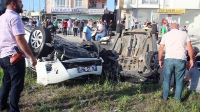 Tekirdağ’da feci kaza: 2 yaralı
