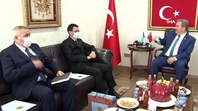 bagimsizlik -  Türkmenistan Büyükelçisi, BBP Başkanı Destici'yi ziyaret etti Videosu