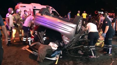  Vatan Caddesi’nde feci trafik kazası: 1’i ağır 3 yaralı
