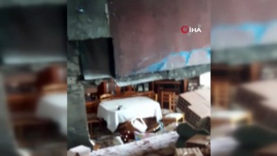 gaz sikismasi -  Bahçelievler'de patlamanın şiddeti bina içerisini savaş alanına çevirdi Videosu