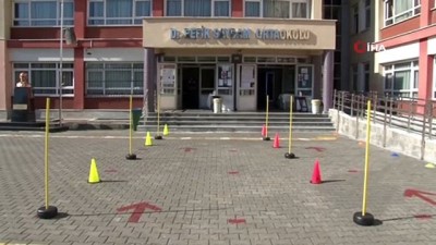  Korona virüs önlemleri altında YKS  sınavı