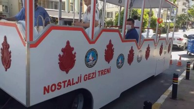 kordon -  Nostalji gezi treni ilk deneme sürüşünü yaptı Videosu