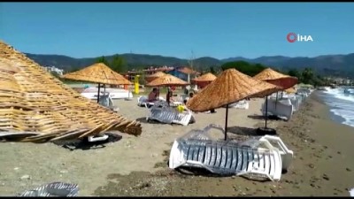  Öğrenciler sınavda ter döktü, tatilciler sahilde serinledi