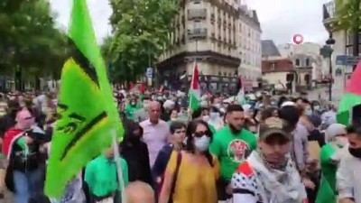  - Paris’te İsrail’in ilhak planı protesto edildi