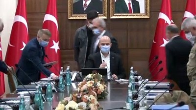  Bakan Soylu Diyarbakır'da güvenlik toplantısına katıldı