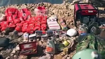  MSB: Pençe Kaplan Operasyonu’nda 24 Sığınak ve Mağara İçinde Çok Sayıda Silah ve Mühimmat Ele Geçirildi