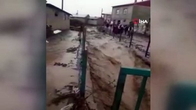 felaket -  Yağış sonrası dere taştı, evleri su bastı Videosu