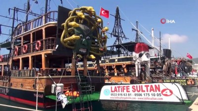  Mersin’de maskeli ilk yat turu başladı