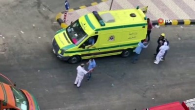 itfaiye araci -  - Mısır'da hastanede yangın: 7 ölü Videosu
