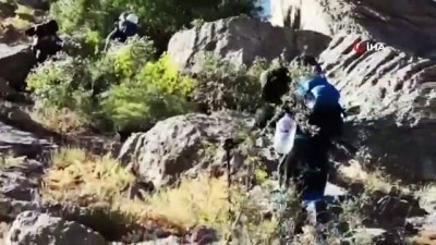 polis noktasi - Sümbül Dağı’na tırmanış yapan dağcılar döndü Videosu