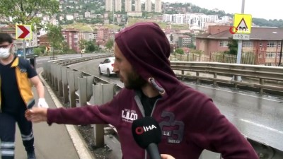 asiri hiz -  Maltepe’de otomobil takla attı: 1 yaralı Videosu