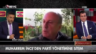 beyaz tv - Muharrem İnce'den yönetime sitem! Videosu