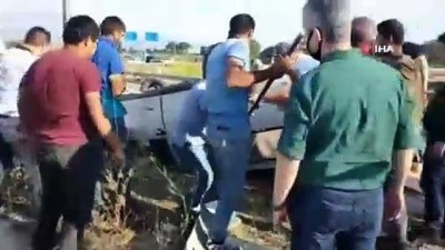 devlet hastanesi -  Söke'de otomobil ters döndü: 3 yaralı Videosu
