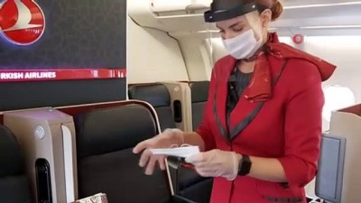 kabin memurlari -  THY uçuşlarında iki yeni sağlık tedbiri hayata geçti Videosu
