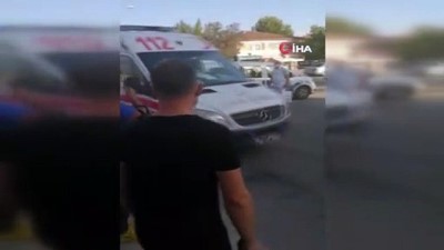  Başkent’te yolun karşısına geçen kadına otomobil çarptı