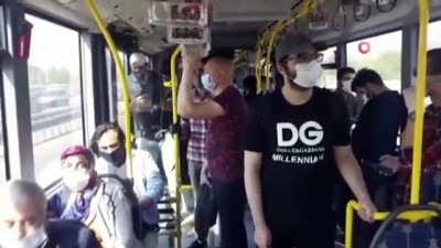 Ayakta yolcu düzenlemesinin ardından metrobüste yeni dönem