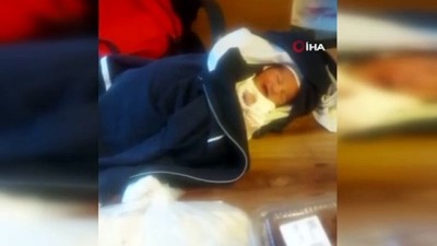 devlet hastanesi - Bebeğini geri dönüşüm noktasına bırakan anne ve anneanne kamerada Videosu