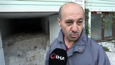 felaket -   Garajı dolu bastı, görenler gözlerine inanamadı Videosu