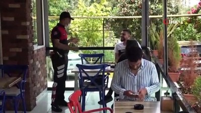  Kafe ve restoranlarda yeni normalleşme denetimi