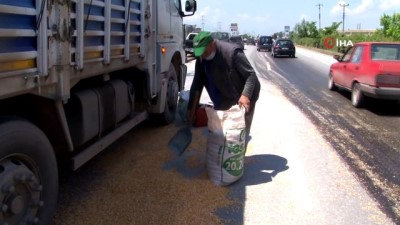  Sakarya’da, D-100 karayolunu kilitleyen 5 araçlık zincirleme trafik kazası