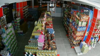 alarm sistemi -  Silivri’de hırsızların bir marketi 3 dakikada talan ettiği anlar kamerada Videosu