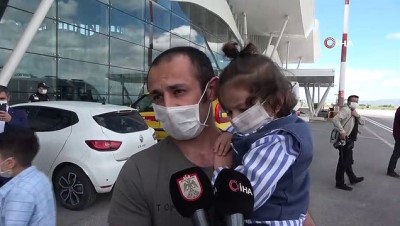  Sivas'a aylar sonra ilk uçak indi